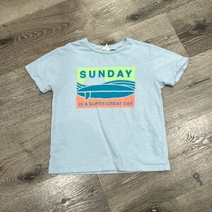 Zara Sunday Blue Shirt